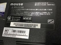 mouse computer EGPN797G166S5 GTUNE Win11　Core i7 9750H 2.60GHz 16GB 512GB SSD 他■現状品_画像4