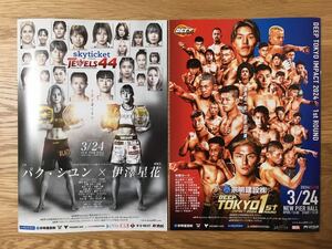 DEEP JEWELS 44 DEEP TOKYO IMPACT 2024 1st ROUND パンフレット　PRIDE DREAM RIZIN UFC