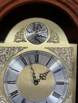 置時計 アンティーク 振り子時計 レトロ ドイツ製ホールクロック【引き取り限定】_画像2