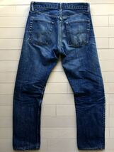 【極上】濃紺 BIGE 505 32×30 60年代 刻印4 デカポケ 鬼ヒゲ リーバイス LEVIS オリジナル ビッグE 501XX 506XX 507XX 557 558 501 66 _画像3