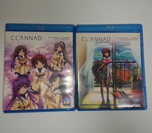 ☆美品☆ CLANNAD 全話 1期+2期+番外編 Blu-ray AFTER STORY 智代アフター クラナド 北米版 BOX