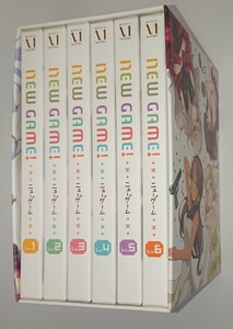 ★極美品★ NEW GAME! Blu-ray全巻セット 帯有 全巻収納BOX付き 欠品無し 暗所保管 ブルーレイ