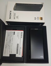 SONY NW-ZX300 64GB DAP DIGITAL MUSIC PLAYER WALKMAN ウォークマン 付属品付き_画像2