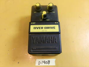 (D-1408)YAMAHA エフェクター OVER DRIVE OD-100 動作未確認 現状品