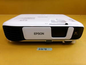 (D-1614)EPSON LCDプロジェクター EB-X41 通電確認のみ 現状品