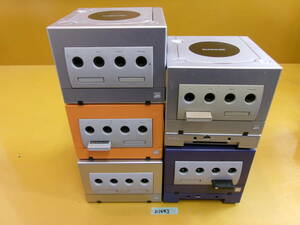 (D-1643)NINTENDO GAME CUBE x5 GAMEBOY PLAYER x2 現状渡し