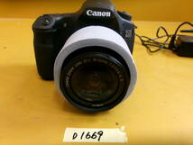 (D-1669)CANON デジタル一眼カメラ EOS60D 通電確認のみ 現状品_画像1
