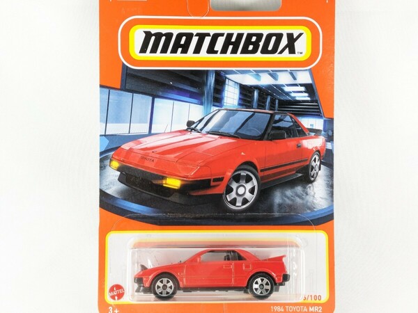 US版 マッチボックス 1984 トヨタ MR2 左ハンドル 赤 Matchbox TOYOTA 30782 HFP24