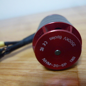 JR PROPO NHM-30-6Pブラシレスモーター3500KV ３セル 中古の画像3