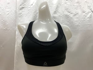 df_0100【 Reebok リーボック 未使用整理品 】スポーツブラジャー、スポブラ、ブラック、Sサイズ、ＥＣＯ、断捨離下着 ☆★☆