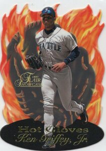 1997 SHOWCASE HOT GLOVES 4of15 Ken Griffey Jr. ケン・グリフィー・ジュニア　 新品ミント状態品　レアもの！