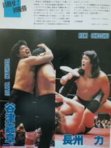 全日本プロレス・パンフレット1986年世界最強タッグ決定リーグ戦　スタン・ハンセン&テッド・デビアス、ジャンボ鶴田&天龍源一郎、長州力&_画像5