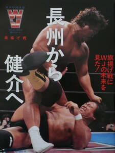 週刊プロレス2003年3月18日号　WJプロレス旗揚げ戦　長州力VS天龍源一郎、佐々木健介&馳浩VSドン・フライ&ボビッシュ、電流爆破・大仁田厚