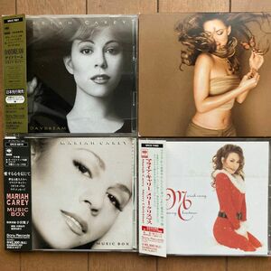 マライア・キャリー　Mariah Carey CD4枚セット　デイドリーム／バタフライ／MUSIC BOX／メリークリスマス