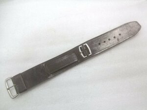 デッドストック未使用財規品戦前戦後二重軍用並型腕時計男パリス管通しベルト1本　Z554