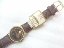 新品レトロメンズセイコーアルバクオーツミッキーマウス腕時計定価18900円　Z559_画像1