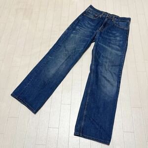 和252★ Levi's 512 リーバイス デニムパンツ ジーンズ ボトムス W29 L34 メンズ ブルー J38刻印