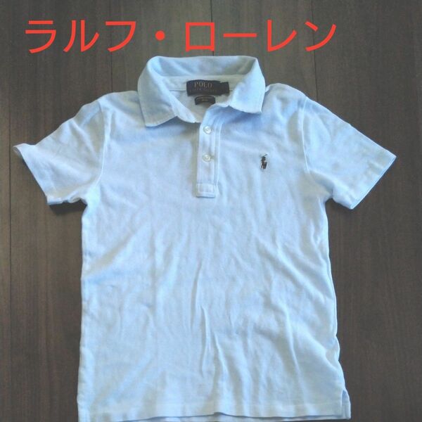 ラルフローレン 半袖ポロシャツ POLO キッズ RALPH LAUREN ポロシャツ 白