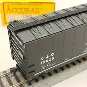 HO Accurail #5003 Chesapeake & Ohio C&O 50' AAR Steel Box 鉄道模型KATO TOMIX コンテナ 貨物 貨車