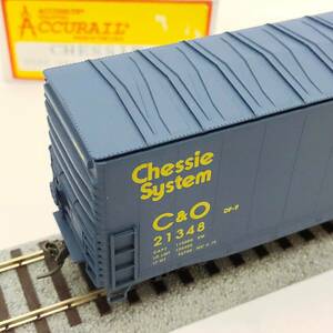 HO Accurail #5706 Chesapeake & Ohio C&O 50' AAR Steel Box 鉄道模型KATO TOMIX コンテナ 貨物 貨車 Athearn