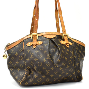 1円 ◎定価24万 美品 LOUIS VUITTON ルイヴィトン ショルダーバッグ ティボリGM M40144 モノグラム ブラウン◎L.Clre.tI-34