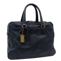 1円 ■ 極美品 コーチ ビジネスバッグ 70478 ブラック系 レザー ブリーカー 仕事 COACH ■E.Blel.zE-6_画像1