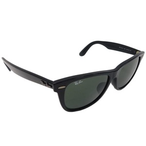 1円 ■ 極美品 レイバン サングラス RB2140-F プラスチック ブラック系 男女兼用 Ray-Ban ■E.Blpe.oR-1