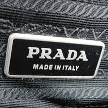 1円 ■ 極美品 プラダ ショルダーバッグ ブラック系 ナイロン ポコノ おでかけ ショッピング PRADA ■E.Cmol.tl-23_画像8