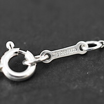 1円 ◆新品同様 TIFFANY&Co. ティファニー ペンダント ネックレス ビーン エルサペレッティ SV925 シルバー◆E.Bie.tI-20_画像3