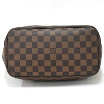 1円 ◆定価12万 LOUIS VUITTON ルイヴィトン ハンドバッグ サレヤPM N51183 ダミエエベヌ ブラウン◆K.Cmol.oR-20_画像4