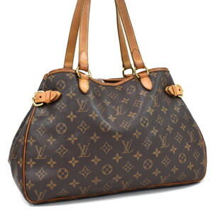 1円 ◆定価11万 良品 LOUIS VUITTON ルイヴィトン バティニョールオリゾンタル M51154 モノグラム ブラウン◆E.Csrs.tI-19