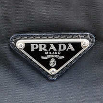 1円 ■ 美品 プラダ ショルダーバッグ ブラック系 ナイロン ポコノ 肩掛け おでかけ 普段使い PRADA ■E.Csr.oT-19_画像9