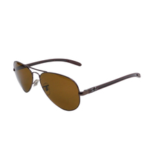 1円 ■ 新品同様 レイバン サングラス ブラウン系 プラスチック×合金 UVカット RB8307 014 N6 Ray Ban ■E.Bii.hP-05_画像2