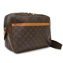 1円 ◆定価13万 美品 LOUIS VUITTON ルイヴィトン ショルダーバッグ リポーターGM M45252 モノグラム ブラウン◆E.Csr.tI-08_画像1