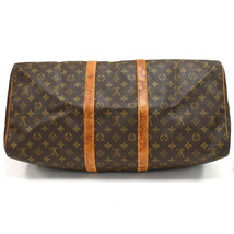 1円 ◆LOUIS VUITTON ルイヴィトン ボストンバッグ キーポル55 M41424 モノグラム キャンバス ブラウン◆E.Csom.tI-06_画像4