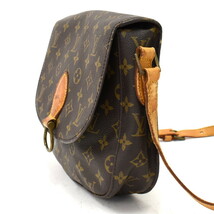 1円 ◆良品 LOUIS VUITTON ルイヴィトン ショルダーバッグ サンクルー M51242 モノグラム キャンバス ブラウン◆E.Cslo.tI-04_画像2