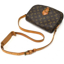 1円 ◆良品 LOUIS VUITTON ルイヴィトン ショルダーバッグ サンクルー M51242 モノグラム キャンバス ブラウン◆E.Cslo.tI-04_画像6