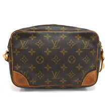 1円 ◆LOUIS VUITTON ルイヴィトン ショルダーバッグ トロカデロ23 M51276 モノグラム キャンバス ブラウン◆E.Csl.hP-06_画像3