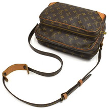 1円 ◆良品 LOUIS VUITTON ルイヴィトン ショルダーバッグ ナイル M45244 モノグラム キャンバス ブラウン◆E.Csr.tI-06_画像6