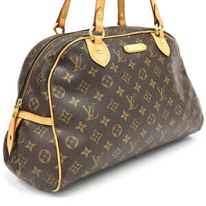 1円 ◆定価13万 LOUIS VUITTON ルイヴィトン ショルダーバッグ モントルグイユGM M95566 モノグラム ブラウン◆E.Cmou.oR-29