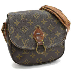 1円 ◆定価9万 良品 LOUIS VUITTON ルイヴィトン ショルダーバッグ ミニサンクルー M51244 モノグラム ブラウン◆E.Cslo.tI-29