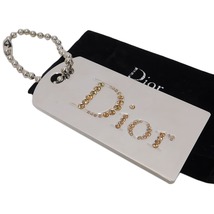 1円 ■ 極美品 クリスチャンディオール チャーム 金属 シルバー系 レディース お洒落 Christian Dior ■E.Bmis.oR-01_画像1