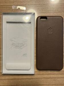  unused Apple iPhone 6 Plus/6s Plus original leather case olive Brown free shipping 