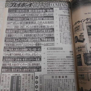 3◎▲/週刊プレイボーイ2001(平成13)年 まとめて 31冊セット（ダブリ有）/優香 内山理名 仲間由紀恵 小池栄子 三浦理恵子 川村ひかるの画像10