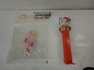  that time thing Hello Kitty PEZpetsu transparent clear type + extra 