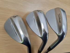 VOKEY FORGED ボーケイ フォージド (2023)、48°-10°Fと52°-10°Mと56°-10°Mのセット、BV105