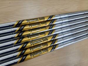 Dynamic Gold ダイナミックゴールド CPT DG-X100 TOUR ISSUE ツアーイシュー シャフト7本セット