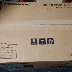 Panasonicパナソニック MDステレオシステム 5CD／MD／カセットテープ SC-PM57MD ミニコンポ MDコンポ