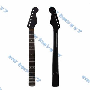 爆売り！エレキギターネック STタイプ ストラト交換用ネック ローズウッド指板 22フレット フィンガーボード ギターパーツの画像1
