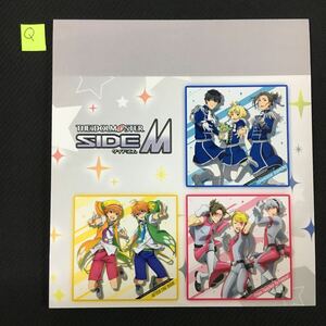 THE IDOLM@STER SideM ANIMATION PROJECT 02&03&04 3タイトルゲーマーズ連動購入特典　CD3枚収納スリーブ　Q